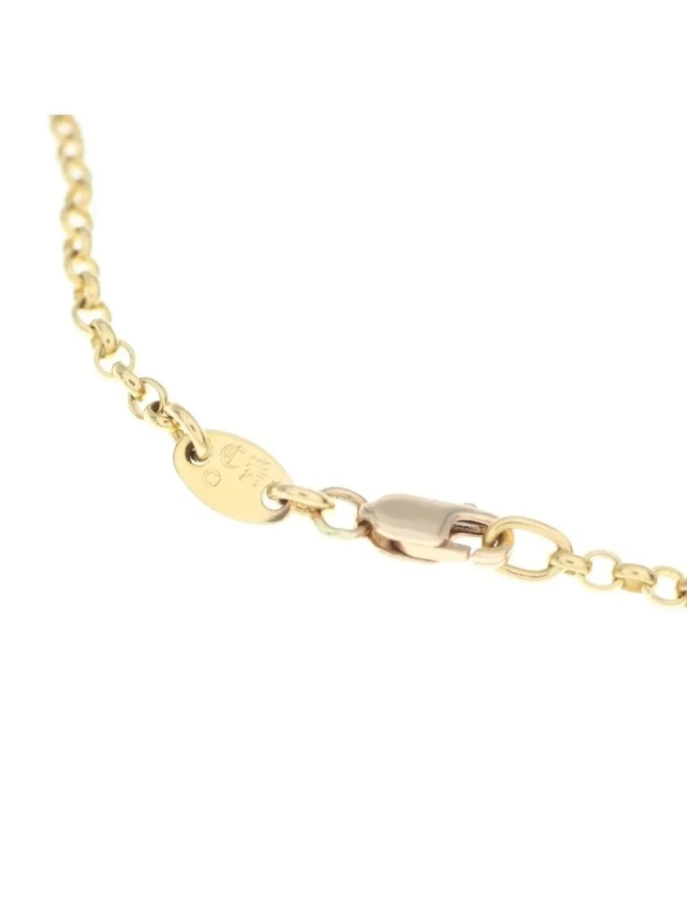 Chrome Hearts 22k Neckchain Roll Chain Necklace Gold